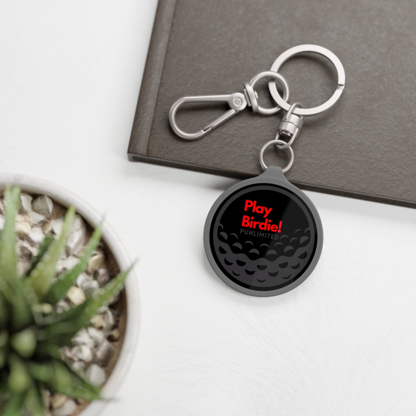Golf Play Birdie Keyring Tag - Fun Accessory for Golf Lovers