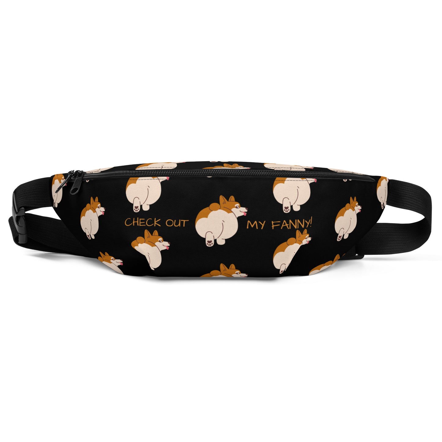 Fanny Pack CHECK OUT MY FANNY! Corgi Butt Design
