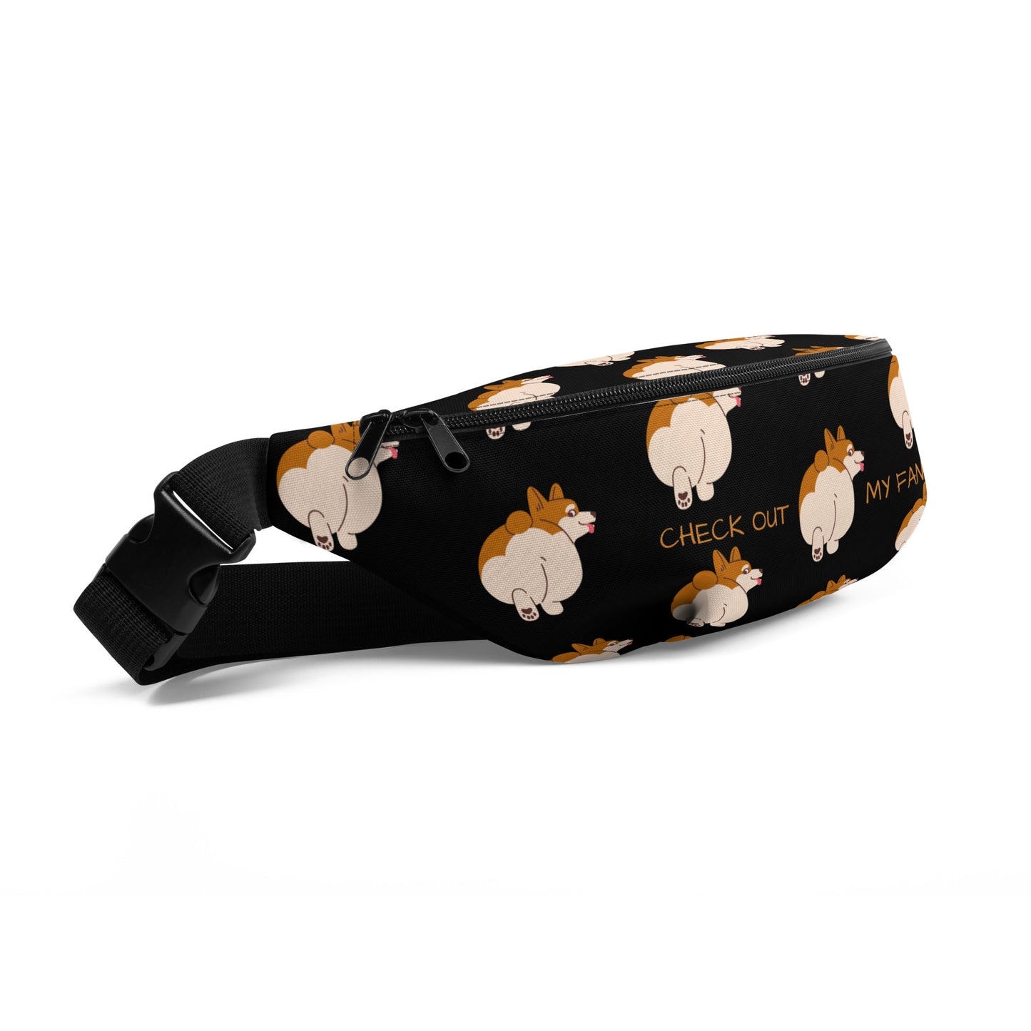 Fanny Pack CHECK OUT MY FANNY! Corgi Butt Design