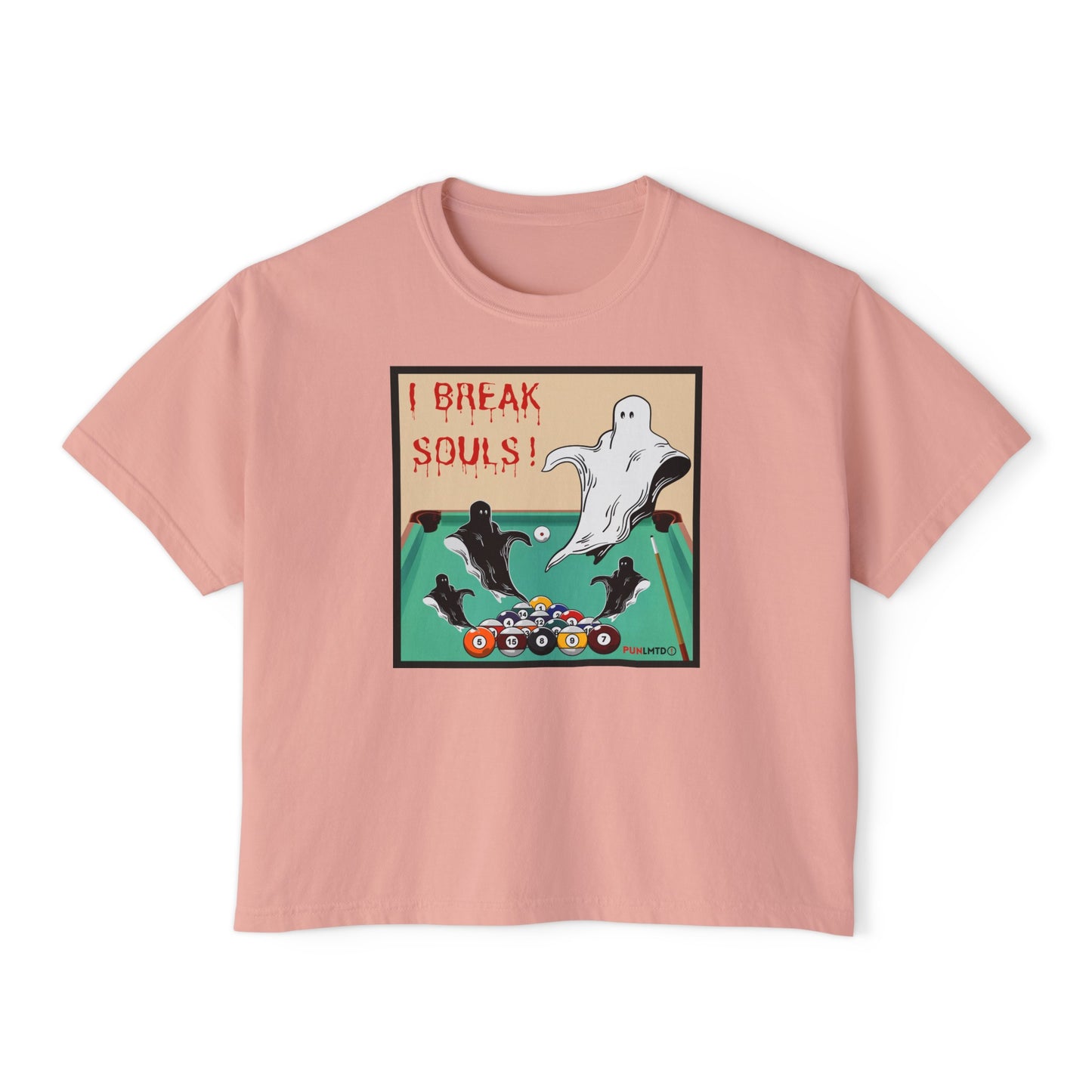 Funny Billiard Tee - I Break Souls! Women's Boxy Tee