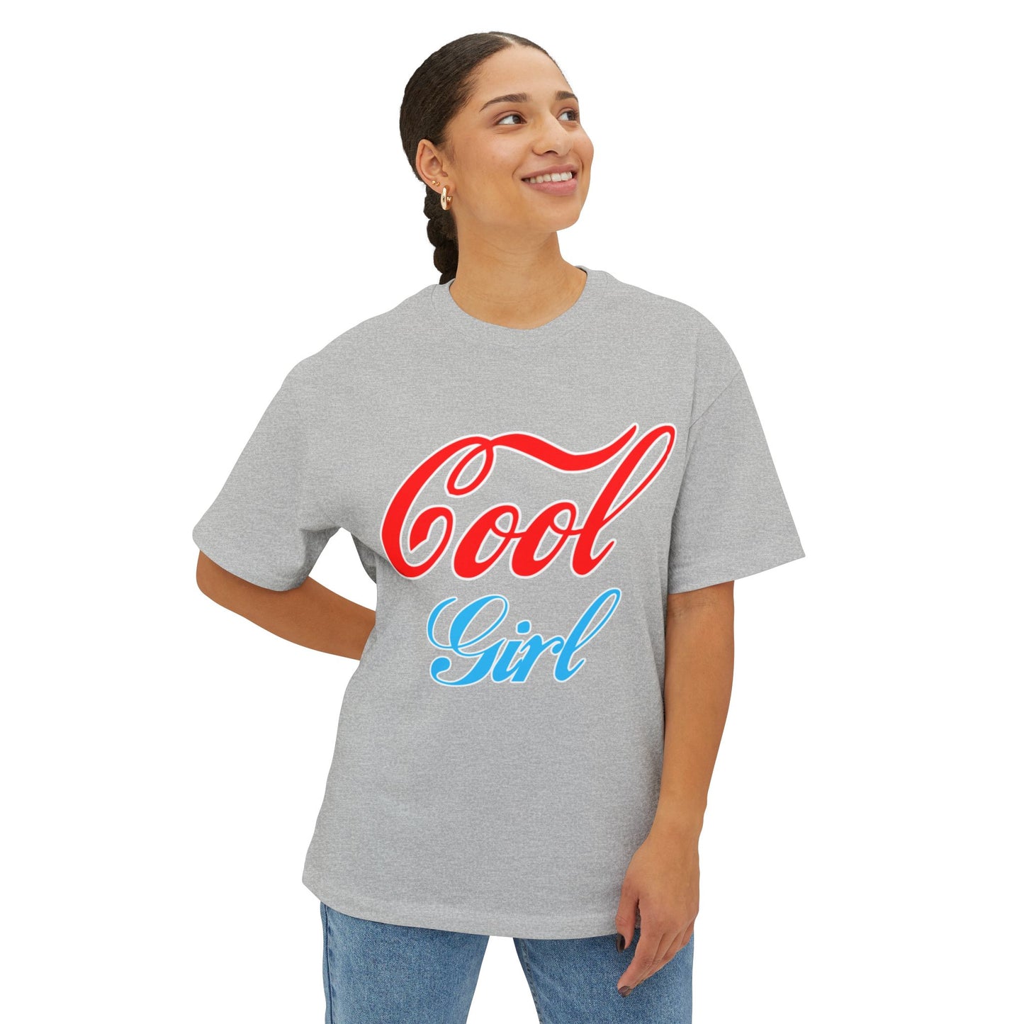 Cool Girl - Unisex Oversized Boxy Tee