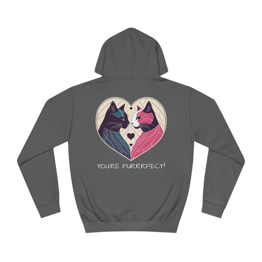 YOU'RE PURRRFECT #2 ! Unisex College Hoodie