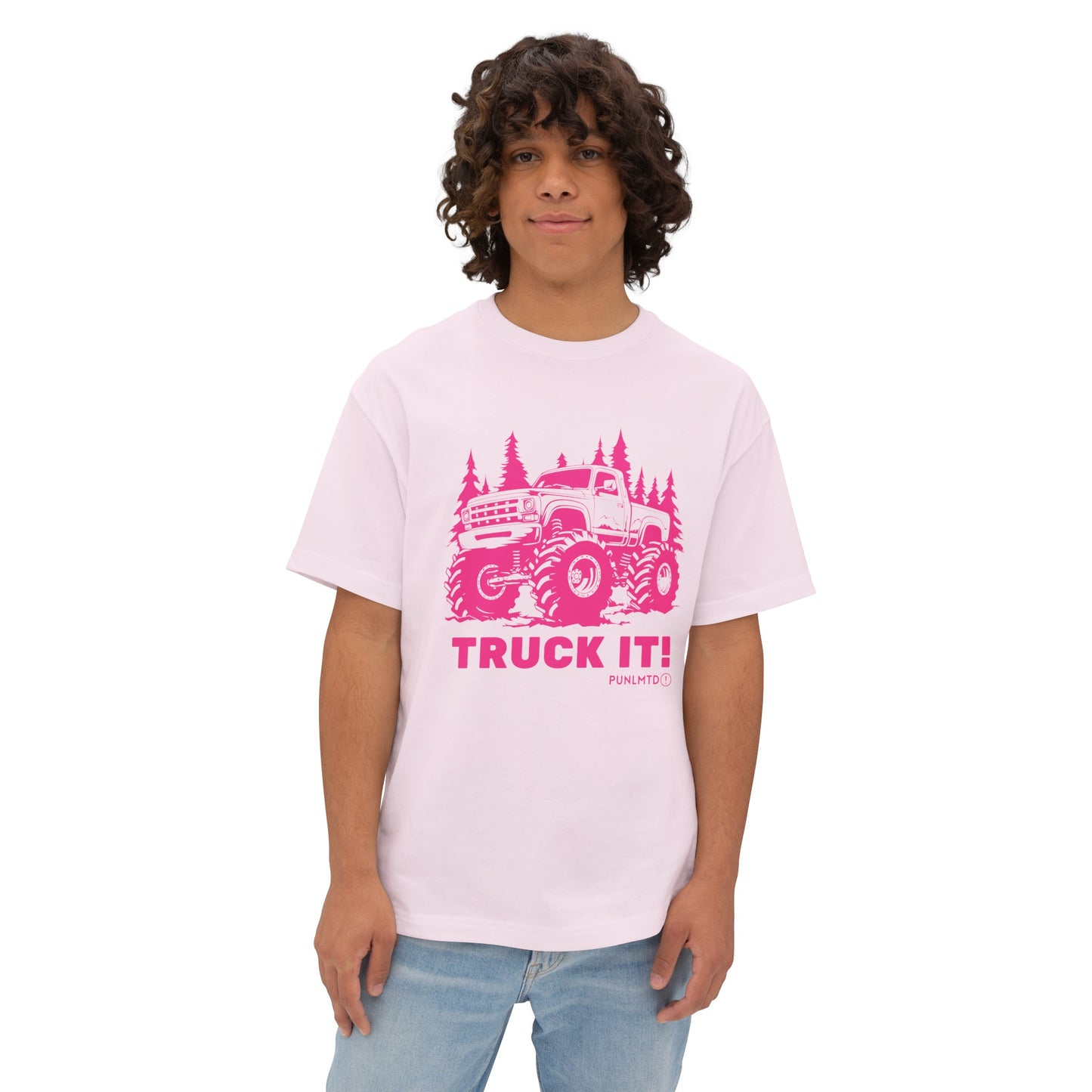 Truck It! Unisex Oversized Boxy Tee