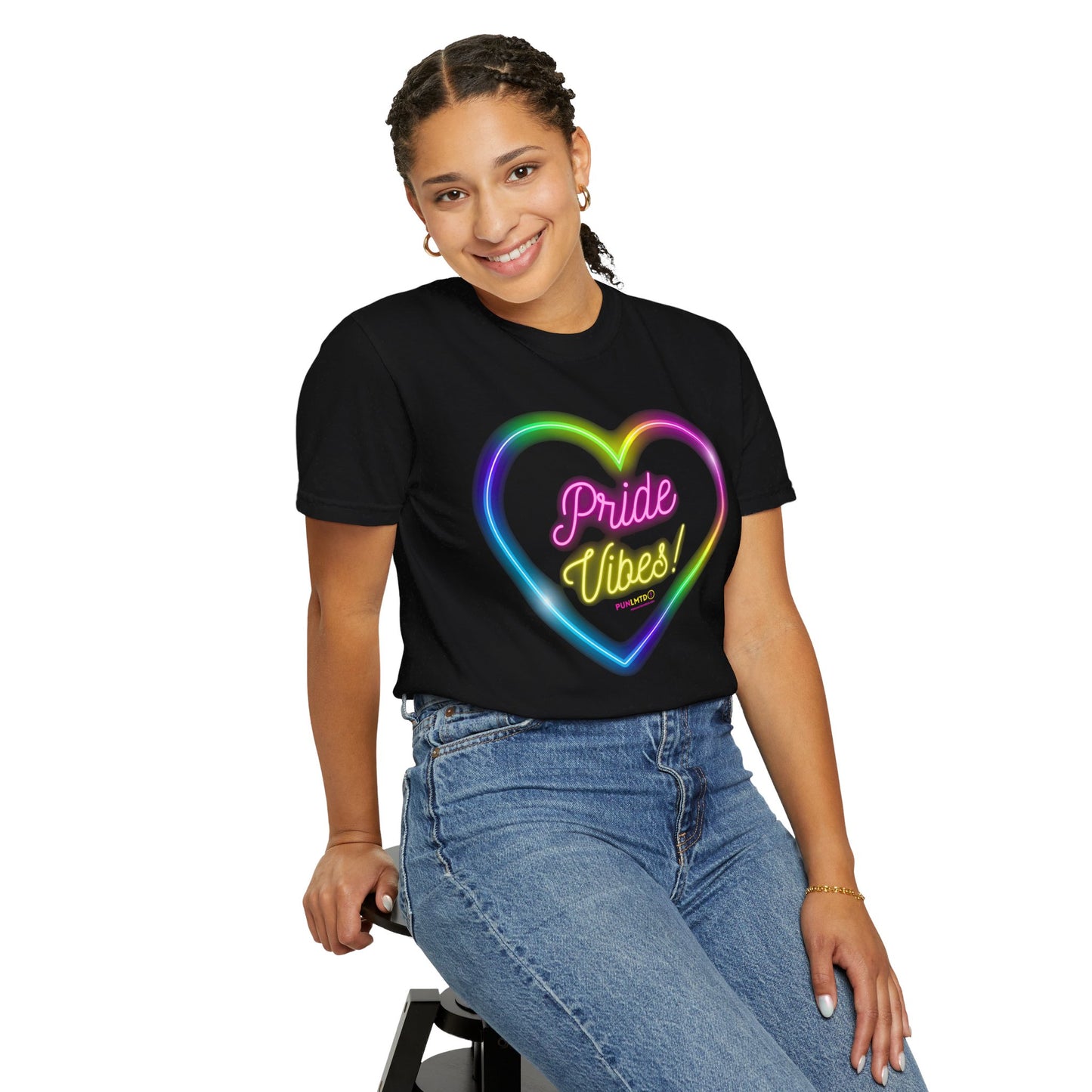 Pride Unisex Garment-Dyed T-shirt - Pride Vibes