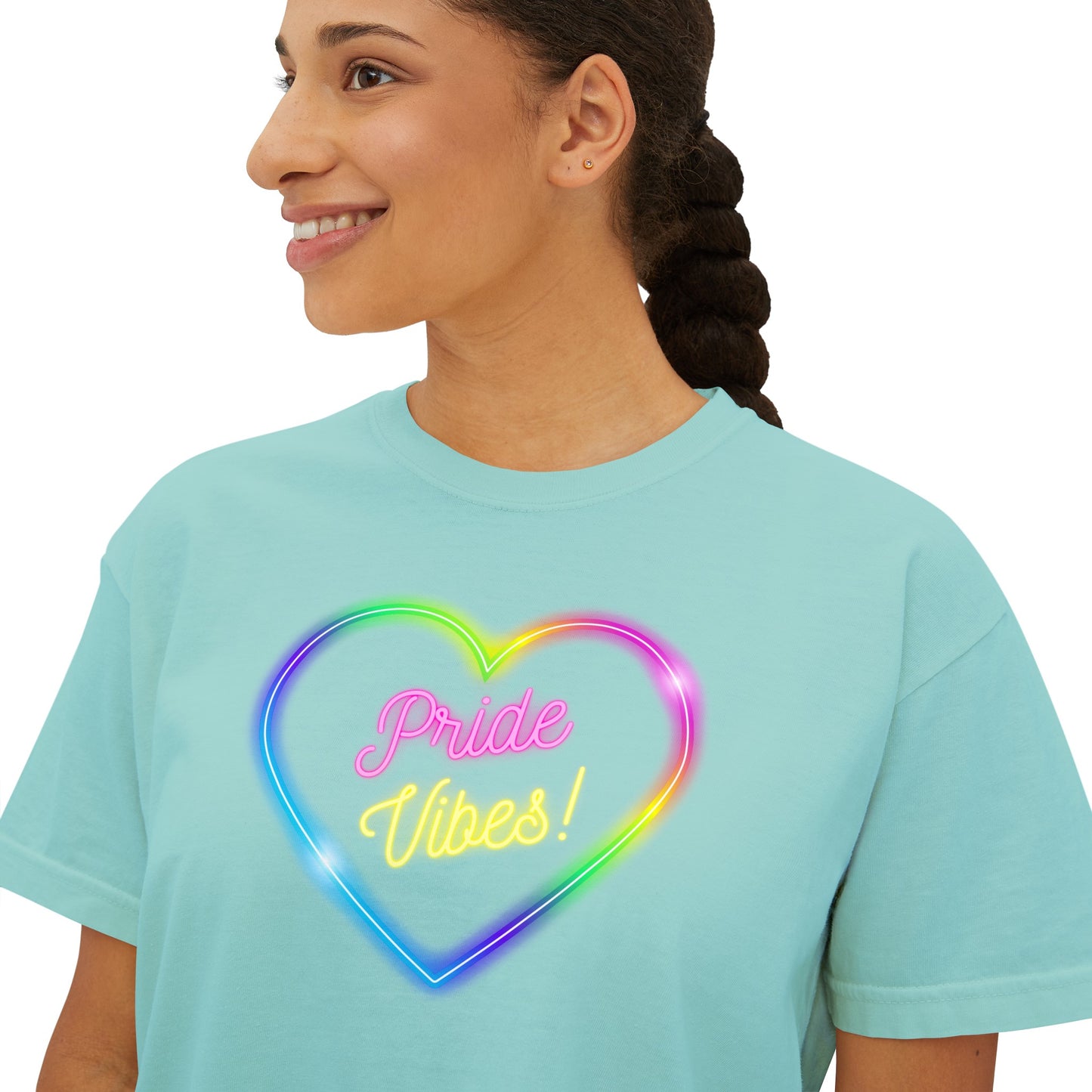 Pride Women's Boxy Tee - Pride Vibes