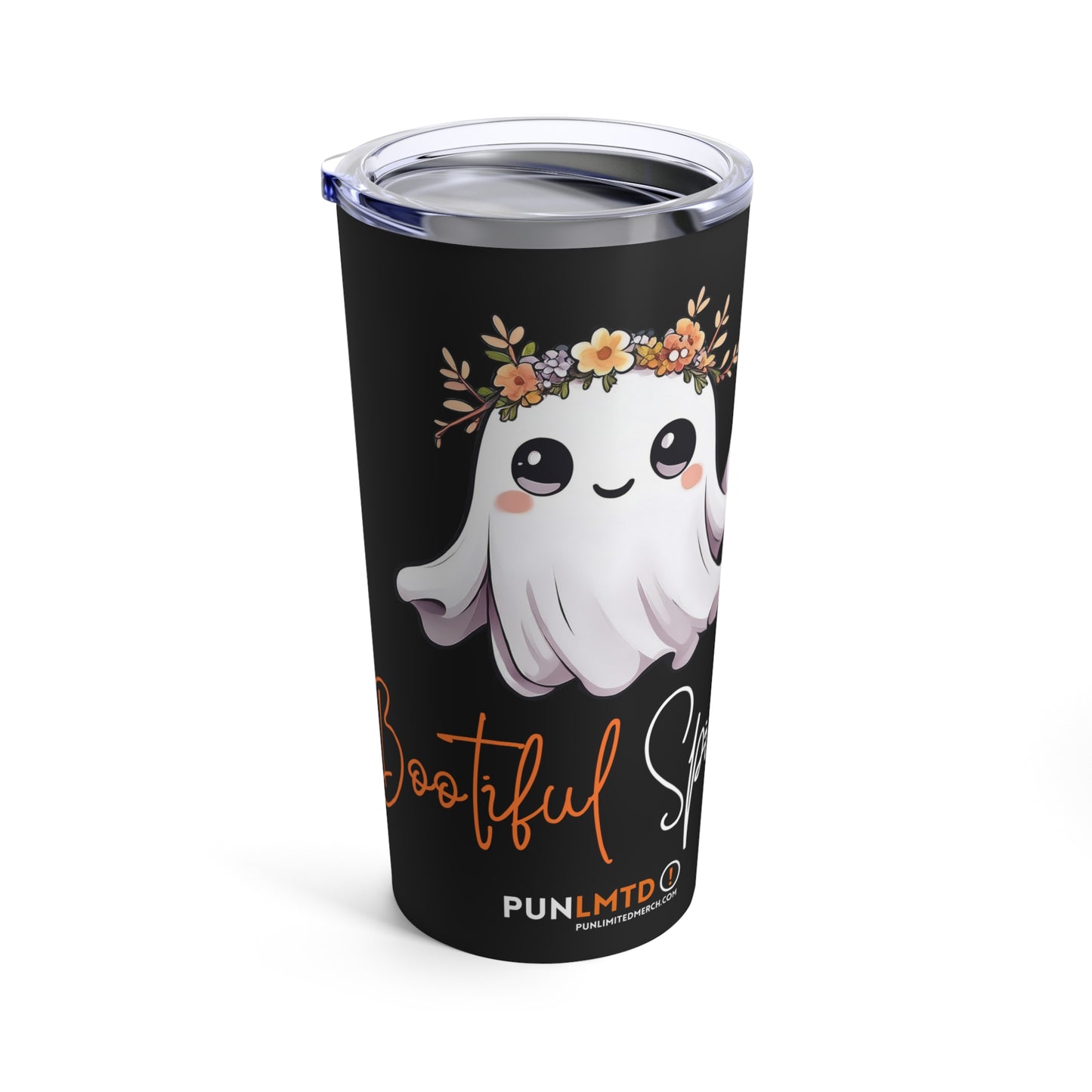 Halloween Tumbler 20oz - Bootiful Spirit Poem