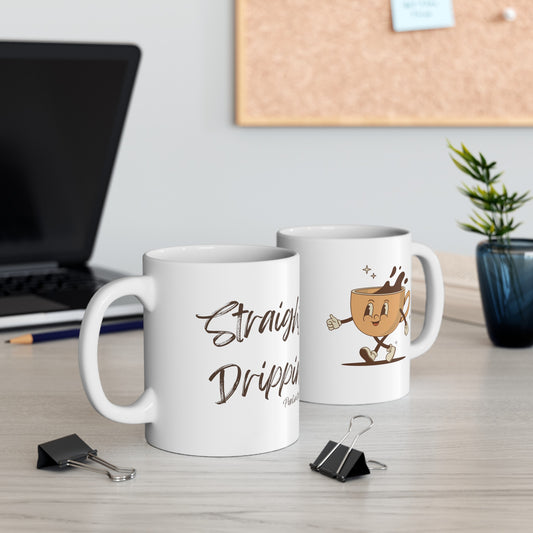 Straight Drippin' Coffee Mug Guy