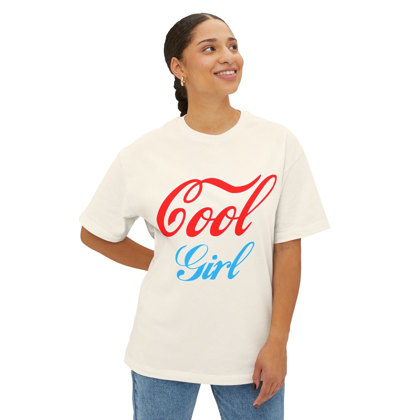 Cool Girl - Unisex Oversized Boxy Tee