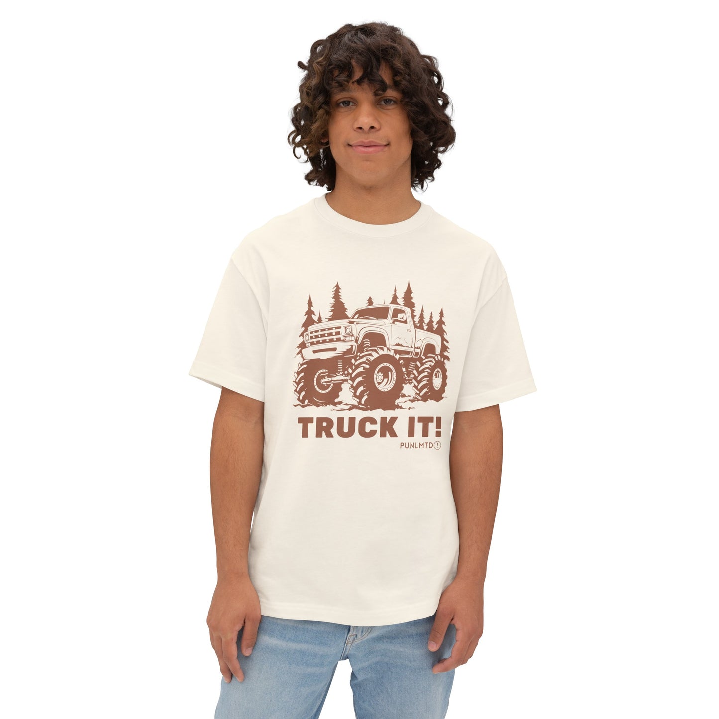 Truck It! Unisex Oversized Boxy Tee