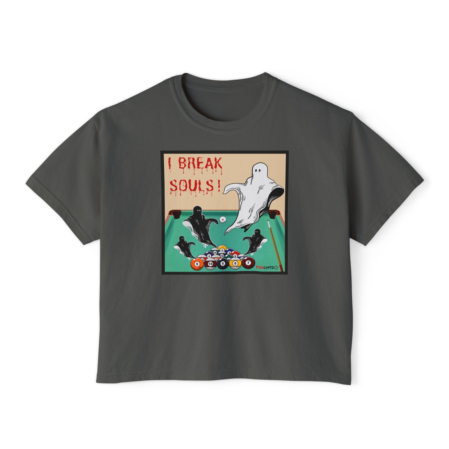 Funny Billiard Tee - I Break Souls! Women's Boxy Tee