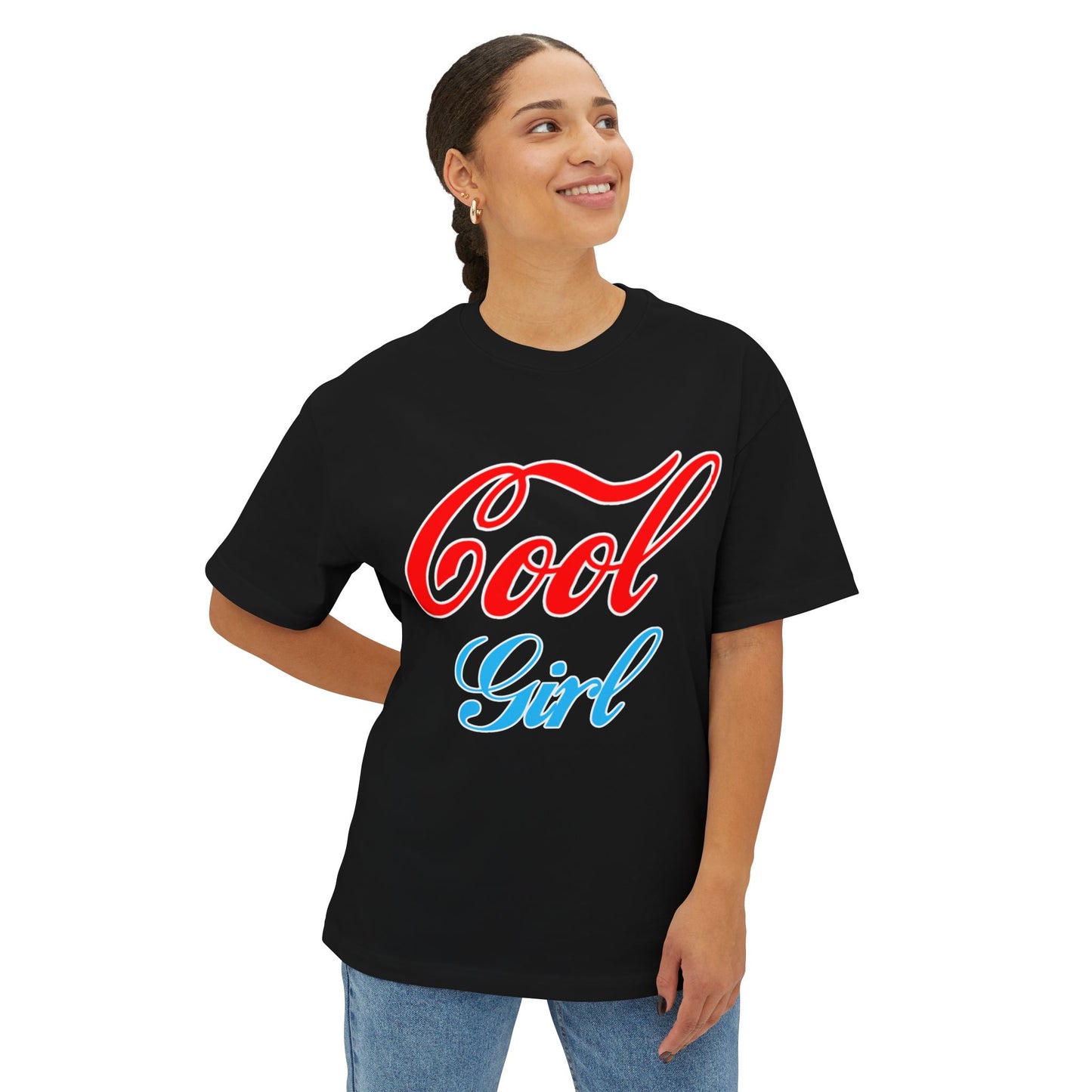 Cool Girl - Unisex Oversized Boxy Tee