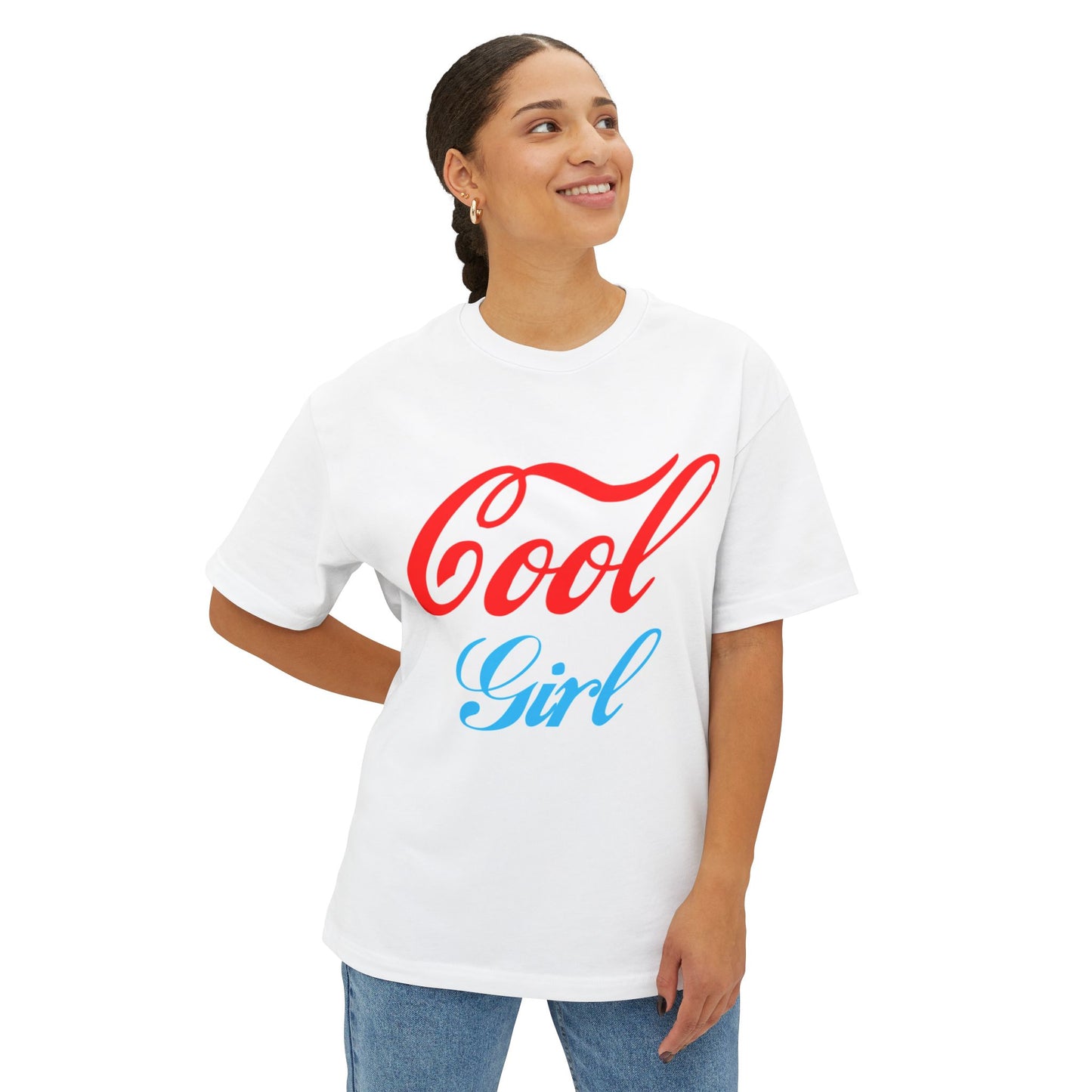 Cool Girl - Unisex Oversized Boxy Tee