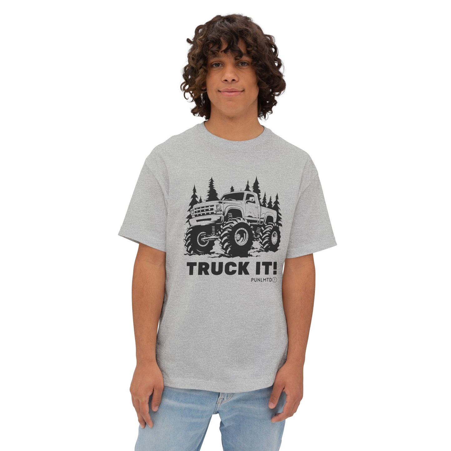 Truck It! Unisex Oversized Boxy Tee