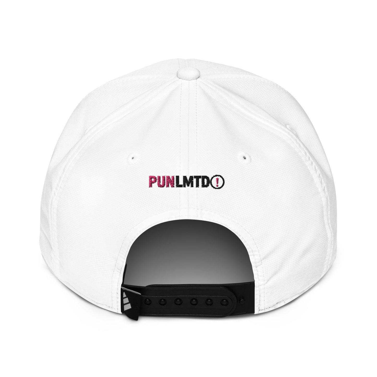 Golf Performance Hat - Adidas Performance Cap - 3D Puff Embroidered 4! Design by Punlimited