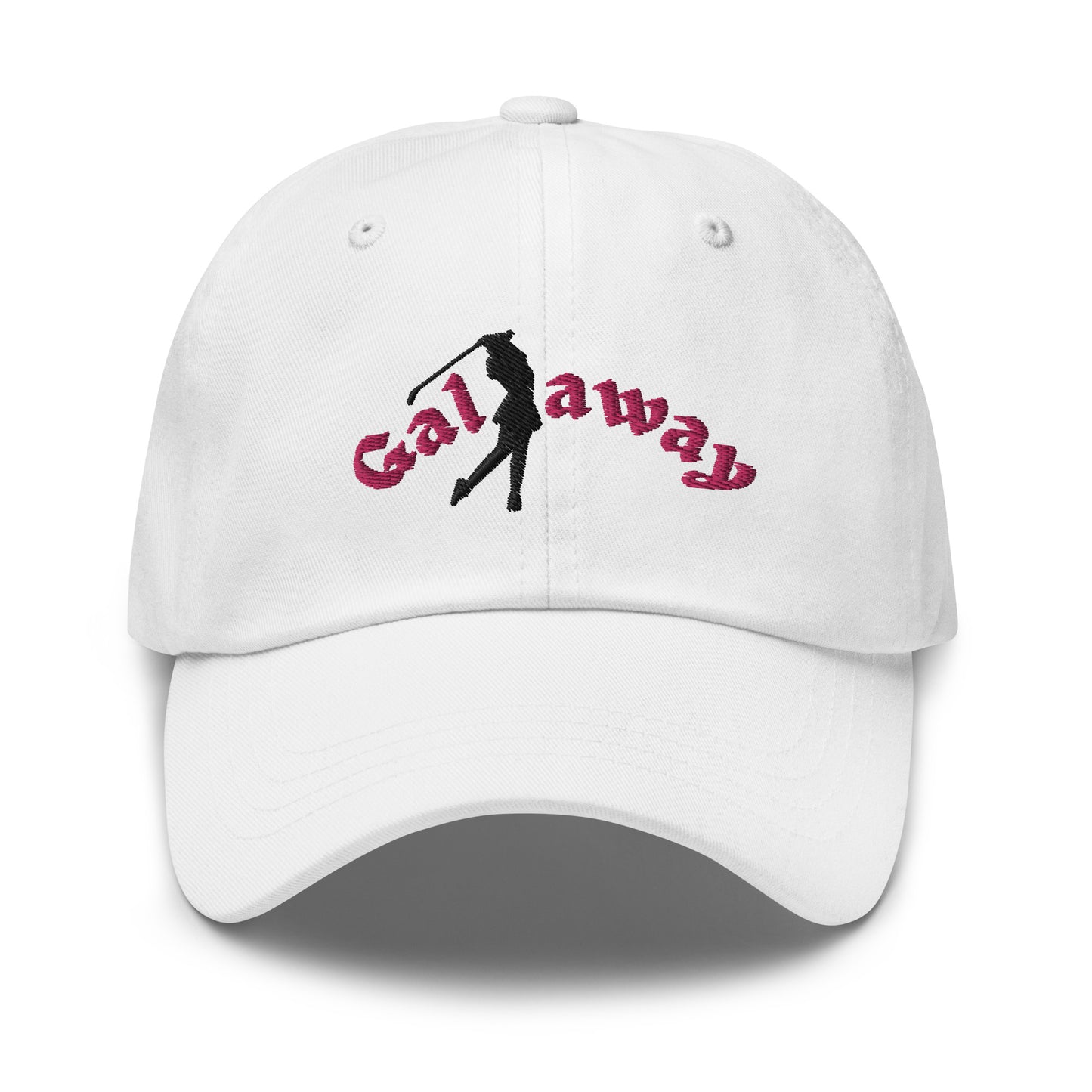 Dad hat - Golf Hat- Galaway Embroidered Dad Hat By Punlimited