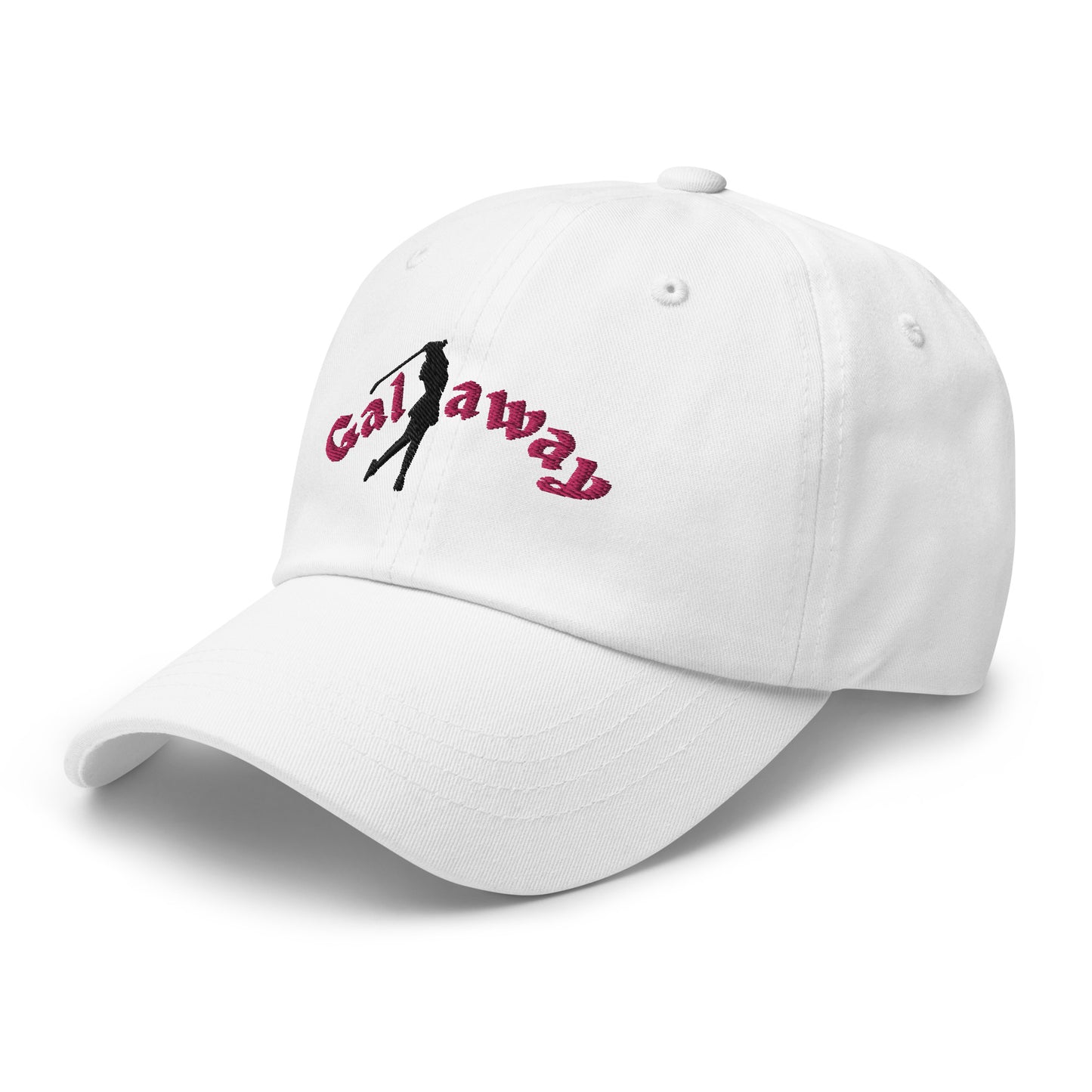 Dad hat - Golf Hat- Galaway Embroidered Dad Hat By Punlimited