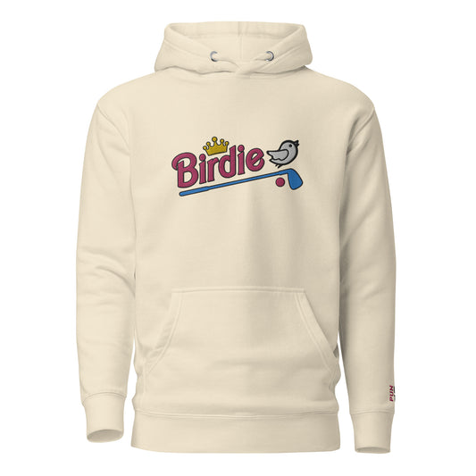 Funny Golf Hoodie - Birdie Queen - Embroidered